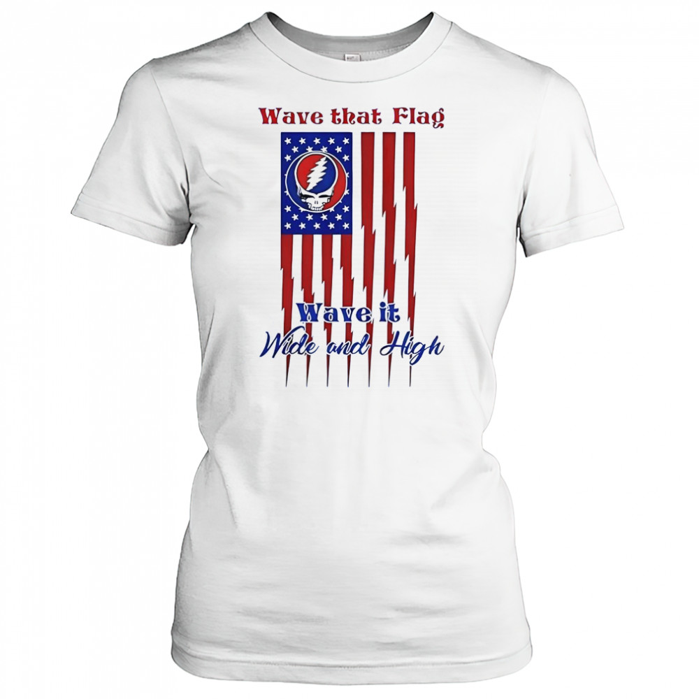 Grateful Dead Wave That Flag Wave It Wide And High Special T-Shirt Women's T-shirt