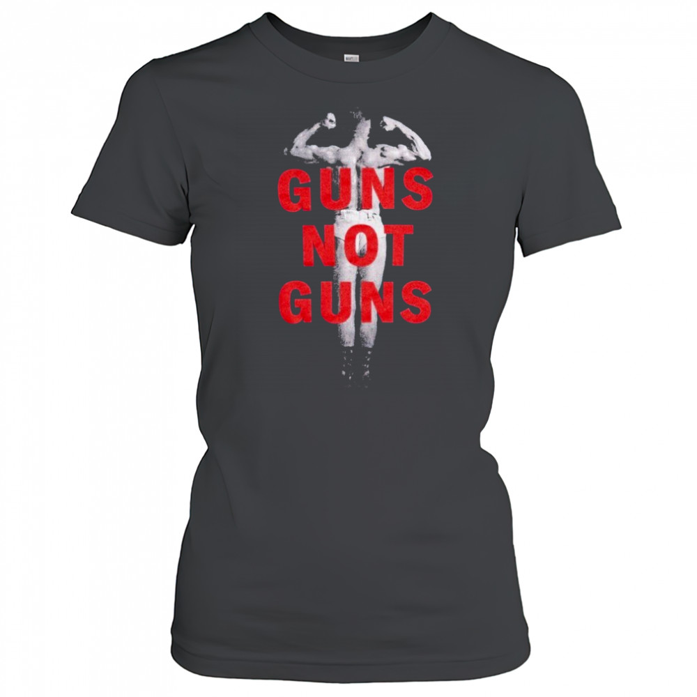 Guns Not Guns Muscle T-shirt Women's T-shirt