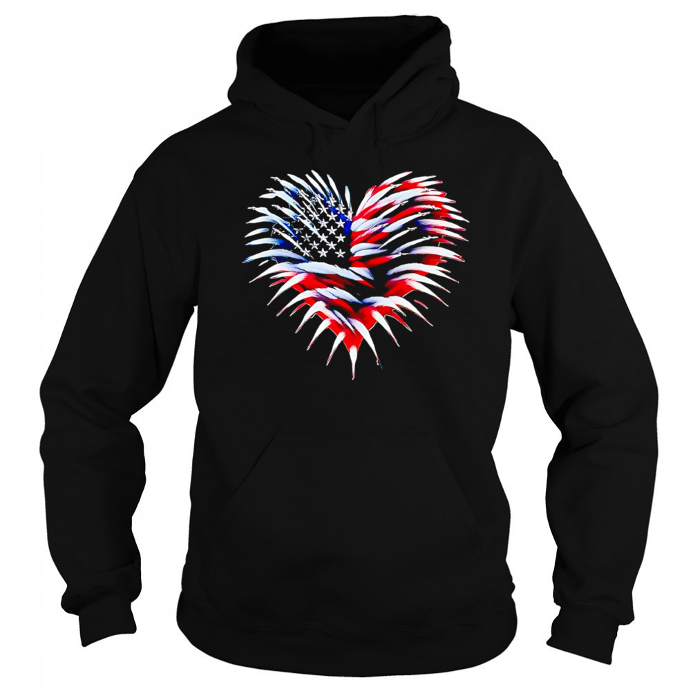 Heart hedgehog shirt Sweatshirt