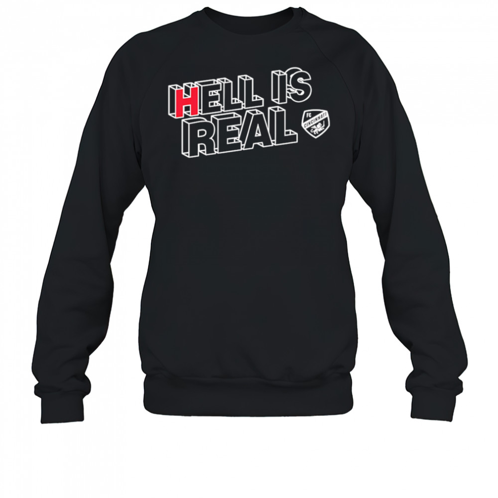 Hell Is Real Coordinates Columbus shirt Sweatshirt