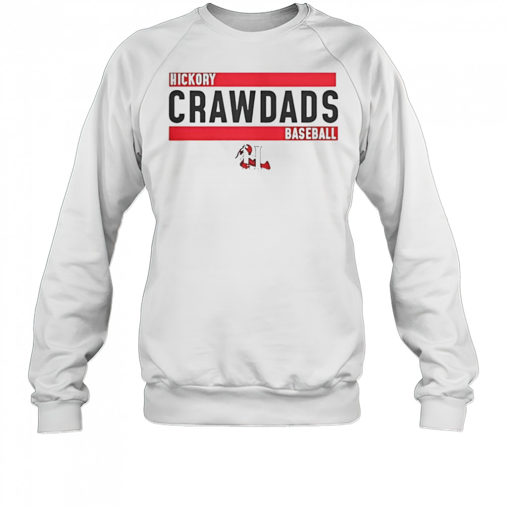 Hickory Crawdads Baseball Logo T-Shirt Sweatshirt