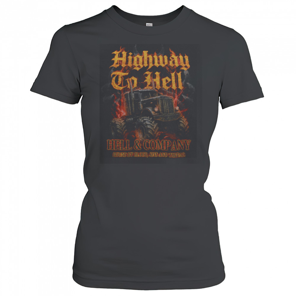 Highway To Hell Hell & Company Truck T Shirt Women's T-shirt