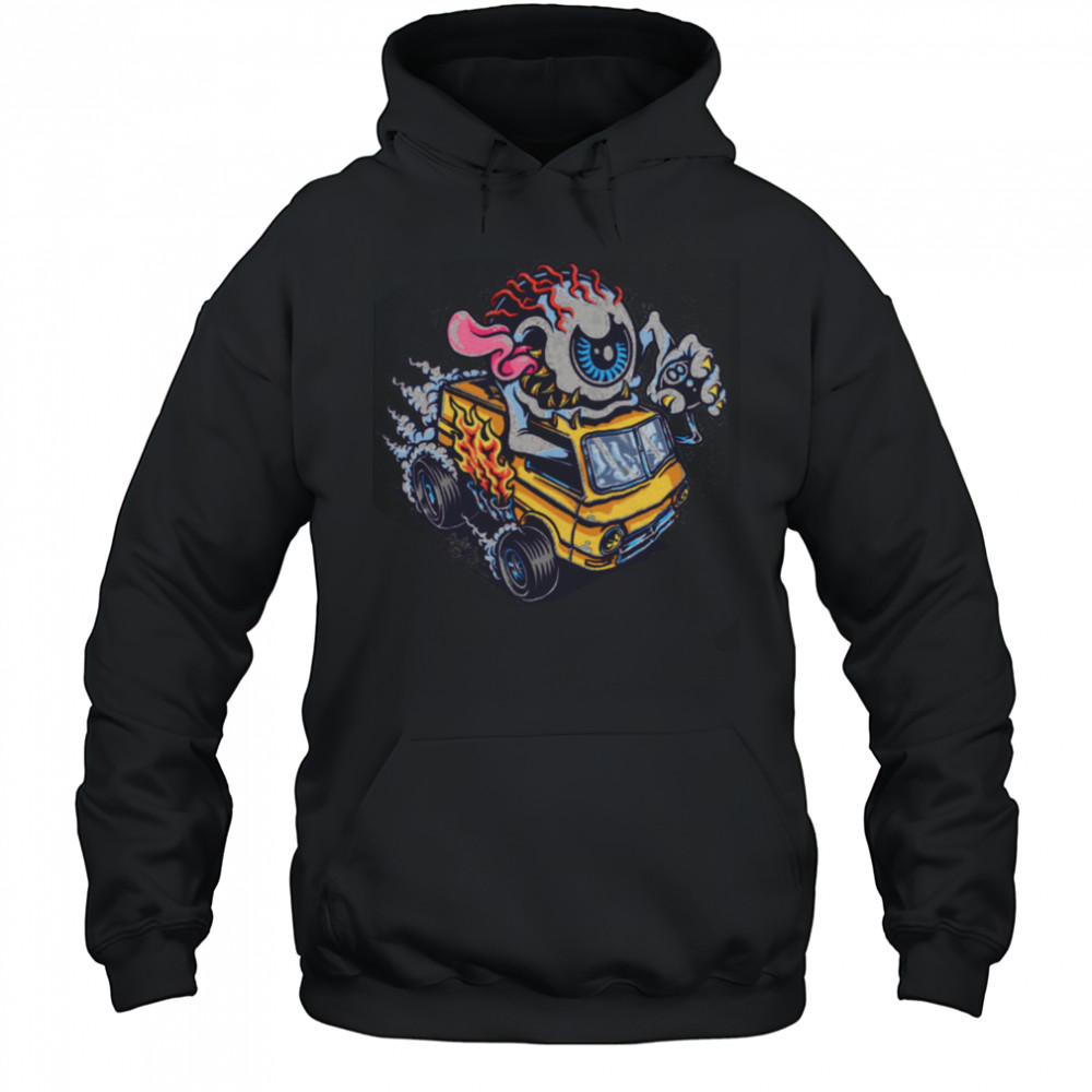 Hot Rod Eyeball Monster T Shirt Hoodie