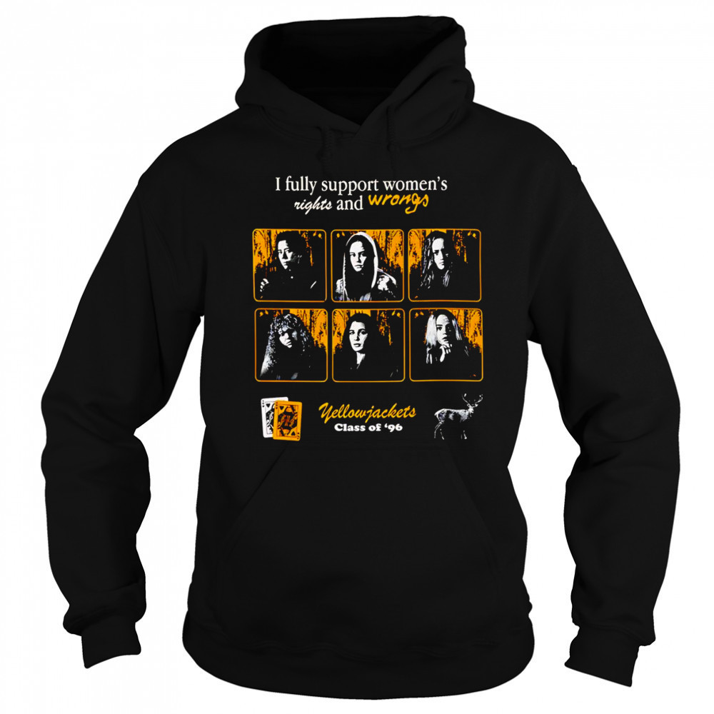 I fully support women’s rights and wrongs shirt Sweatshirt