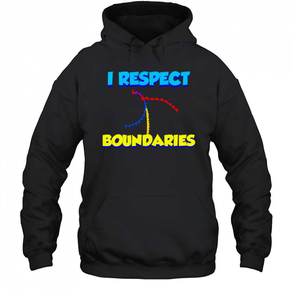I Respect Boundaries shirt Hoodie