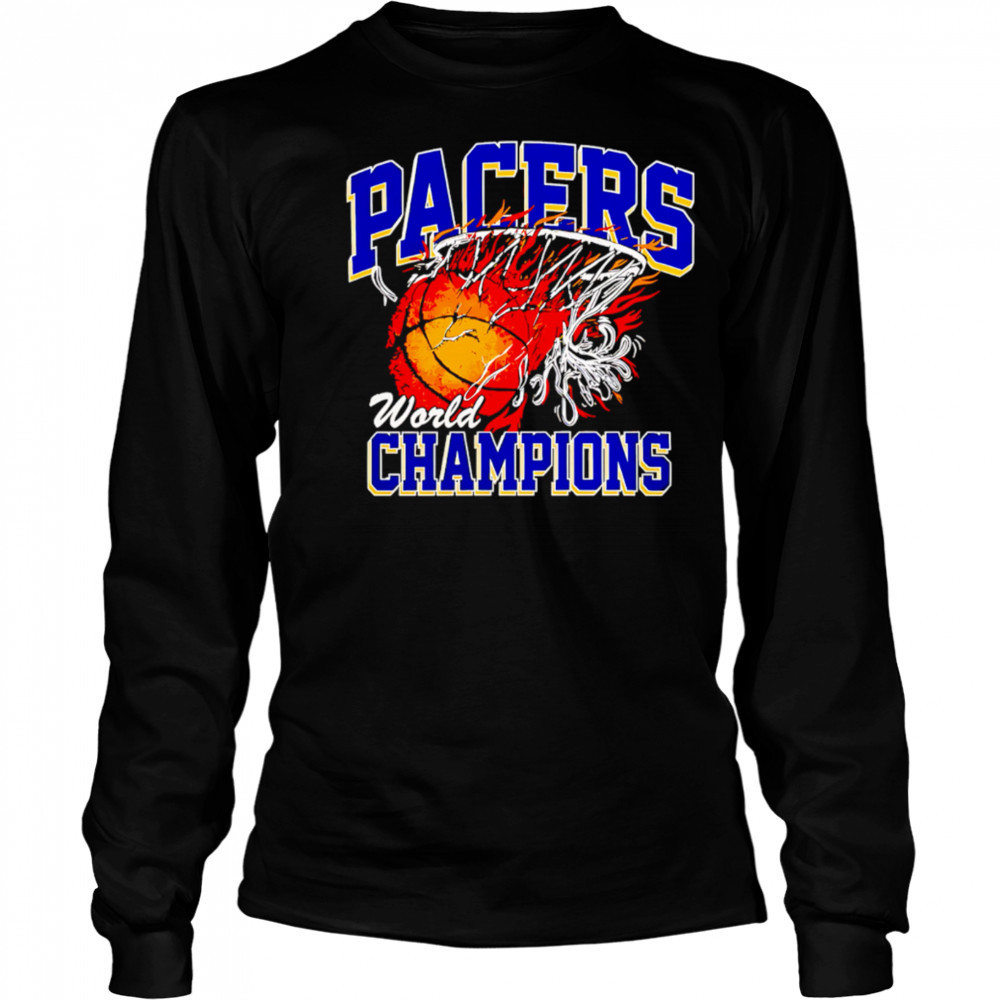 Indiana Pacers 2025 NBA World Champions shirt Long Sleeved