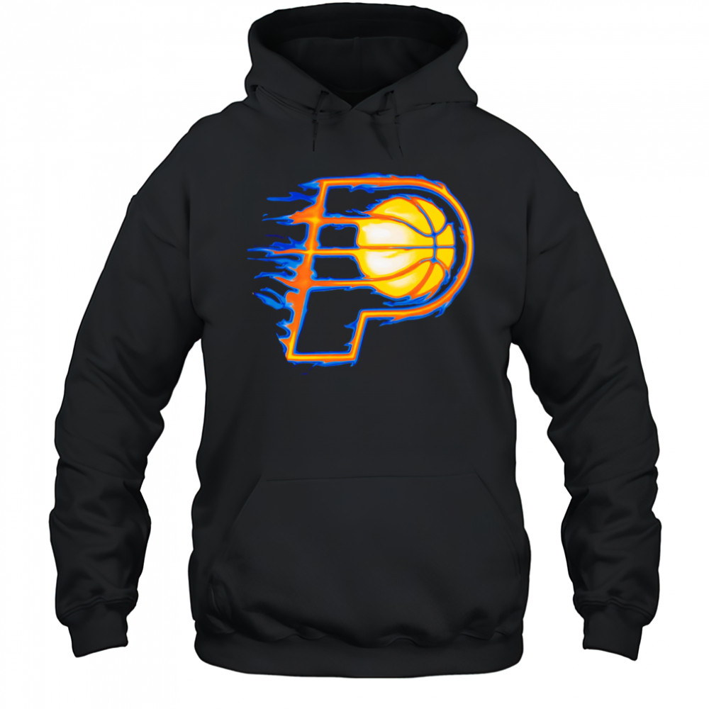 Indiana Pacers Chrome Flame logo 2025 shirt Hoodie