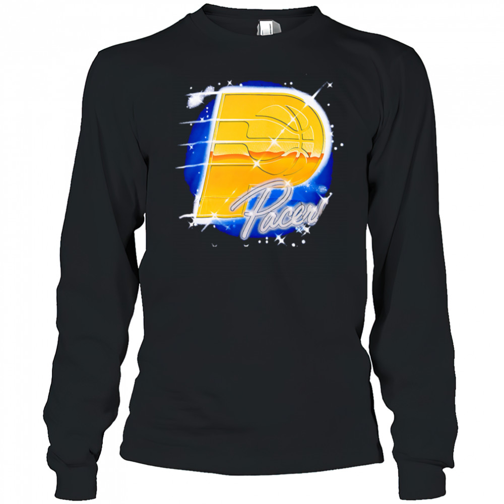 Indiana Pacers Chrome Logo 2025 shirt Long Sleeved