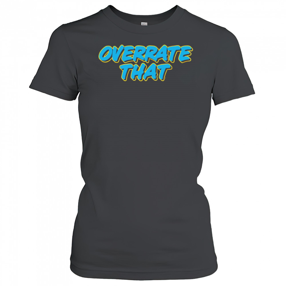 Indiana Pacers Overrate That shirt Women's T-shirt