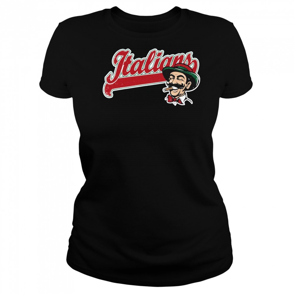 Italians Cigarettes Baseball T-shirt Women's T-shirt