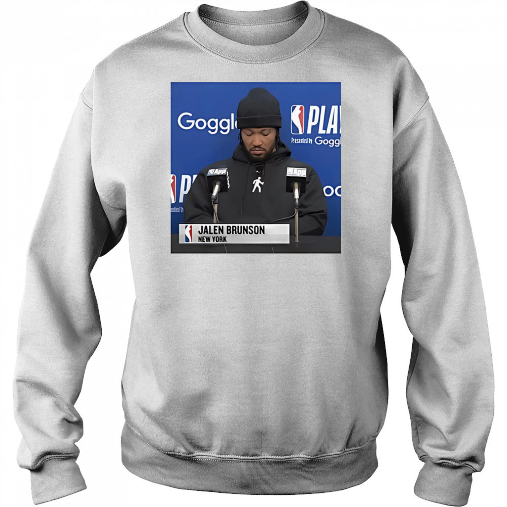 Jalen Brunson Press Conference shirt Hoodie