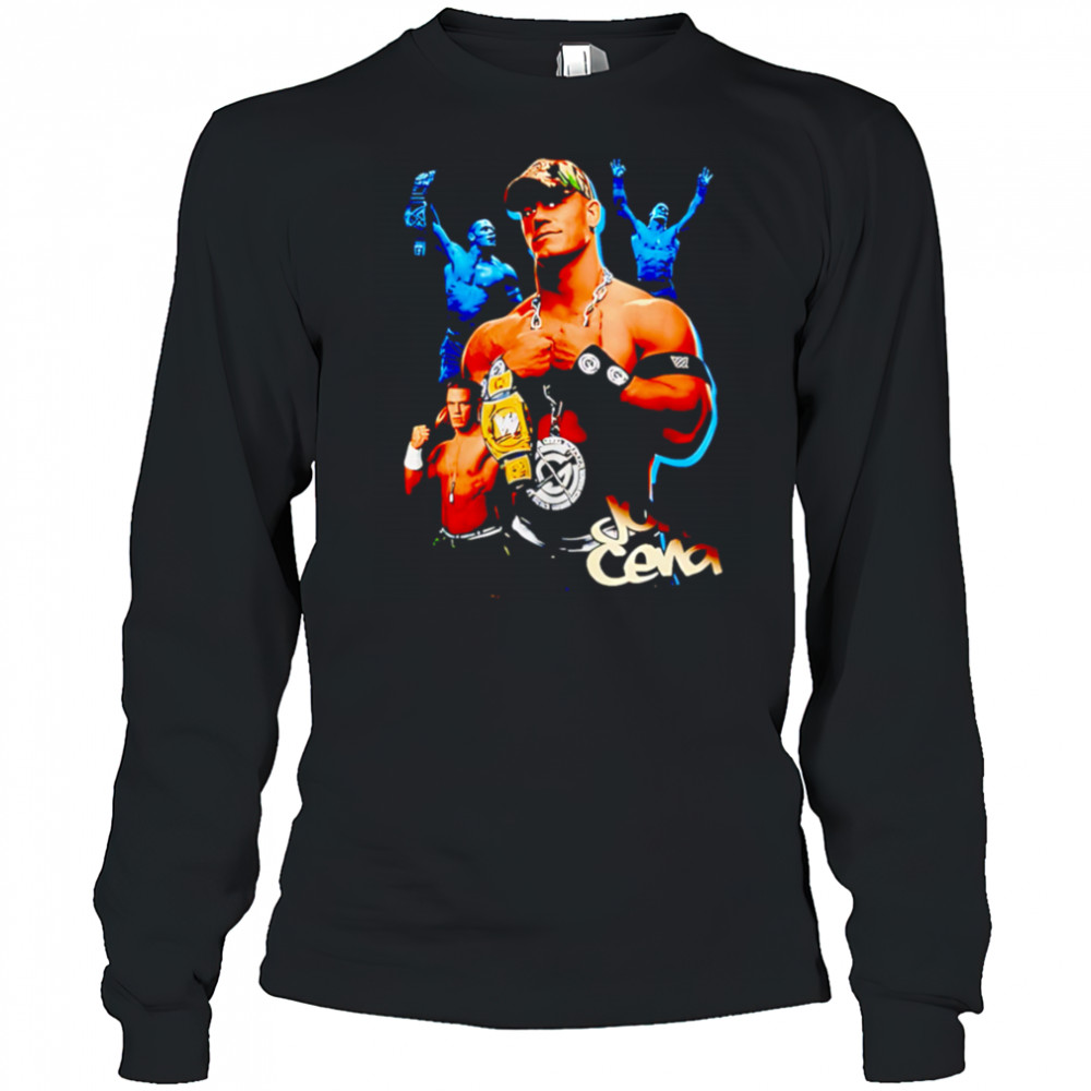 John Cena hustle loyalty respect graphic shirt Long Sleeved