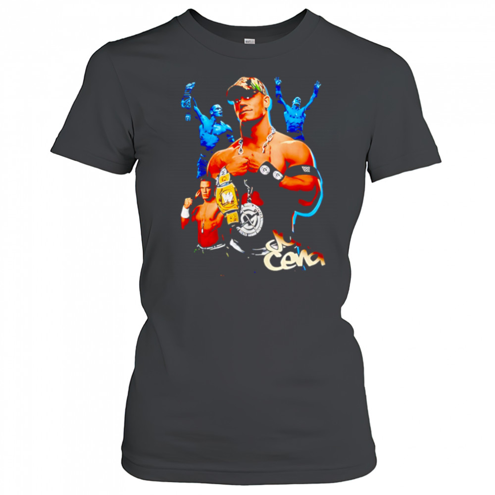 John Cena hustle loyalty respect graphic shirt Women's T-shirt