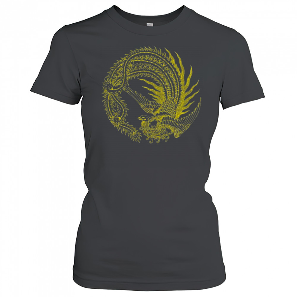 JTxPM 2 Peacock Long Sleeve Cotton Black Shirt Women's T-shirt