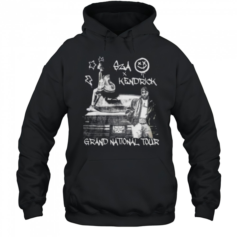 Kendrick Lamar and SZA 2025 Tour T Shirt Hoodie