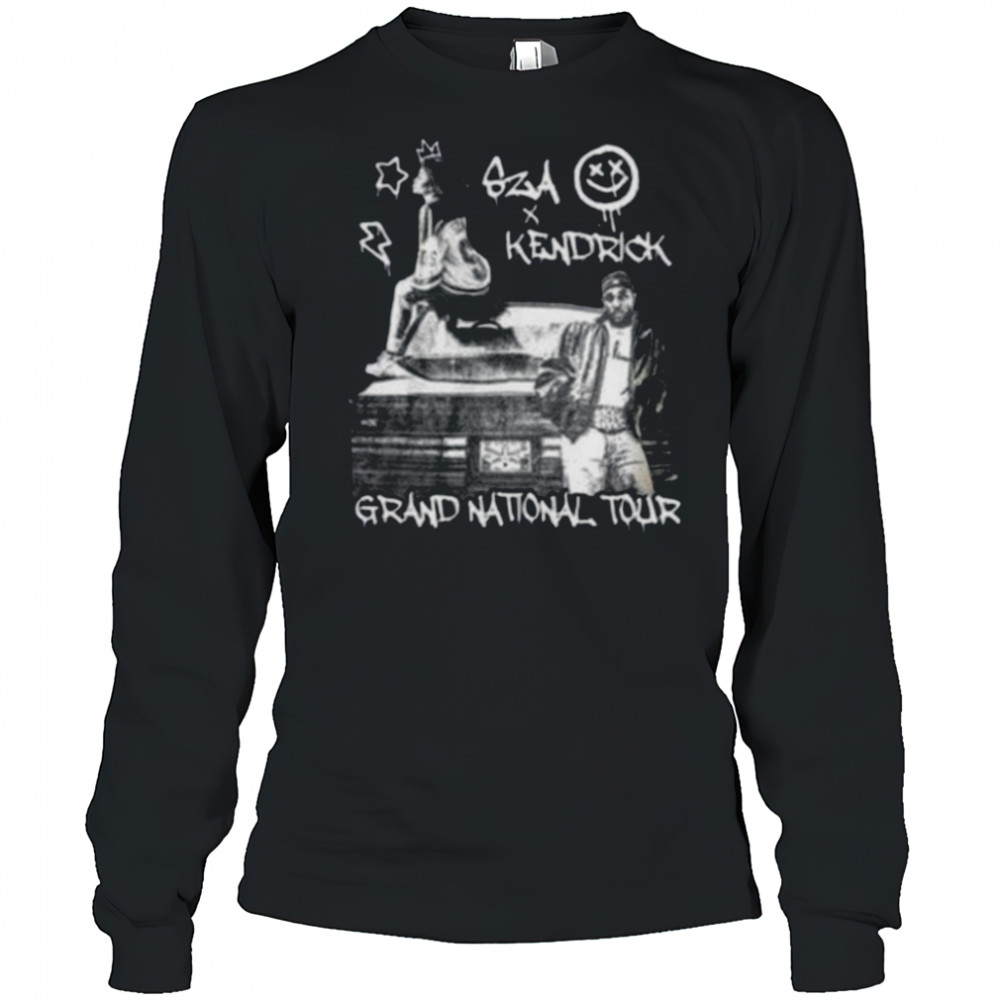 Kendrick Lamar and SZA 2025 Tour T Shirt Long Sleeved