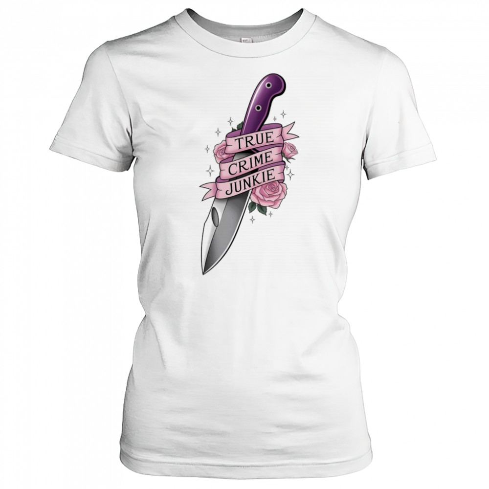 Knife true crime junkie shirt Women's T-shirt