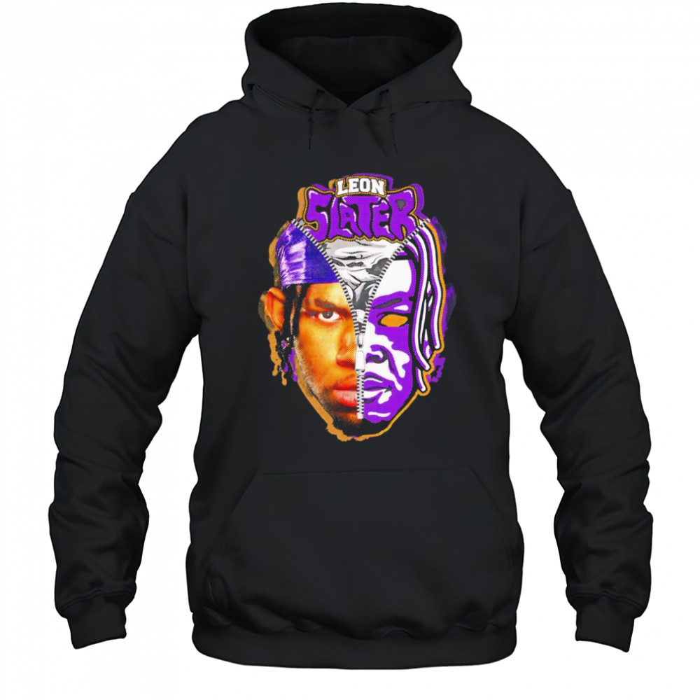 Leon Slater zip up skull shirt Hoodie