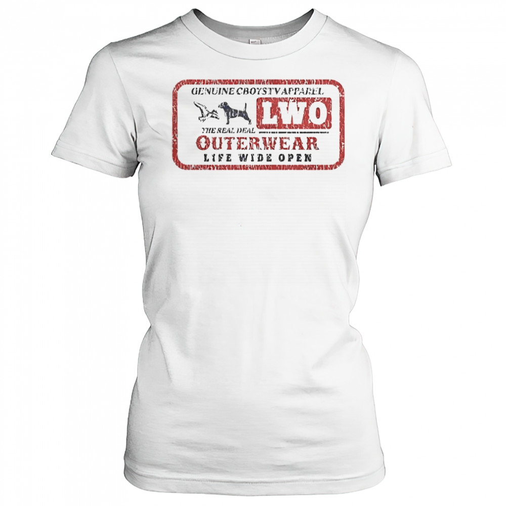 Life Wide Open Genuine CboysTV The Real Deal Outerwear T-Shirt Women's T-shirt