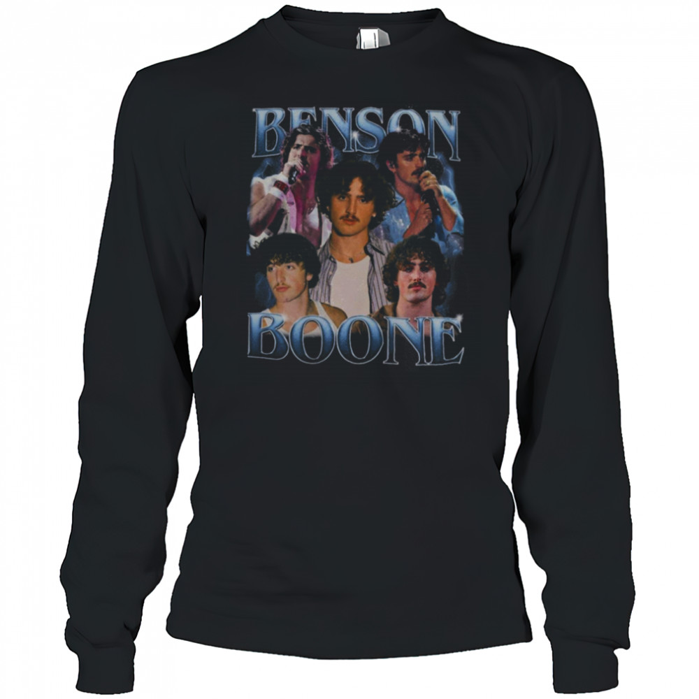 Limited Benson Boone Retro 90s T Shirt Long Sleeved