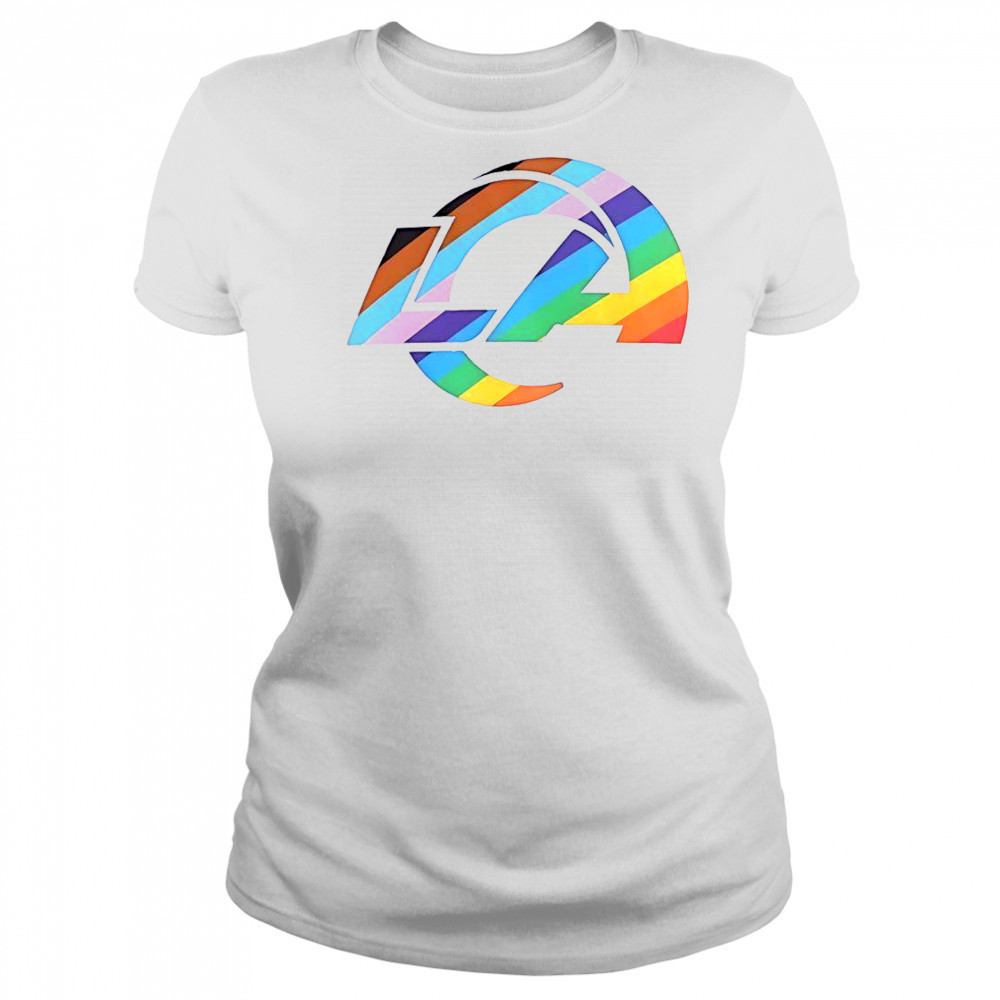 Los Angeles Rams Logo Pride T-Shirt Women's T-shirt