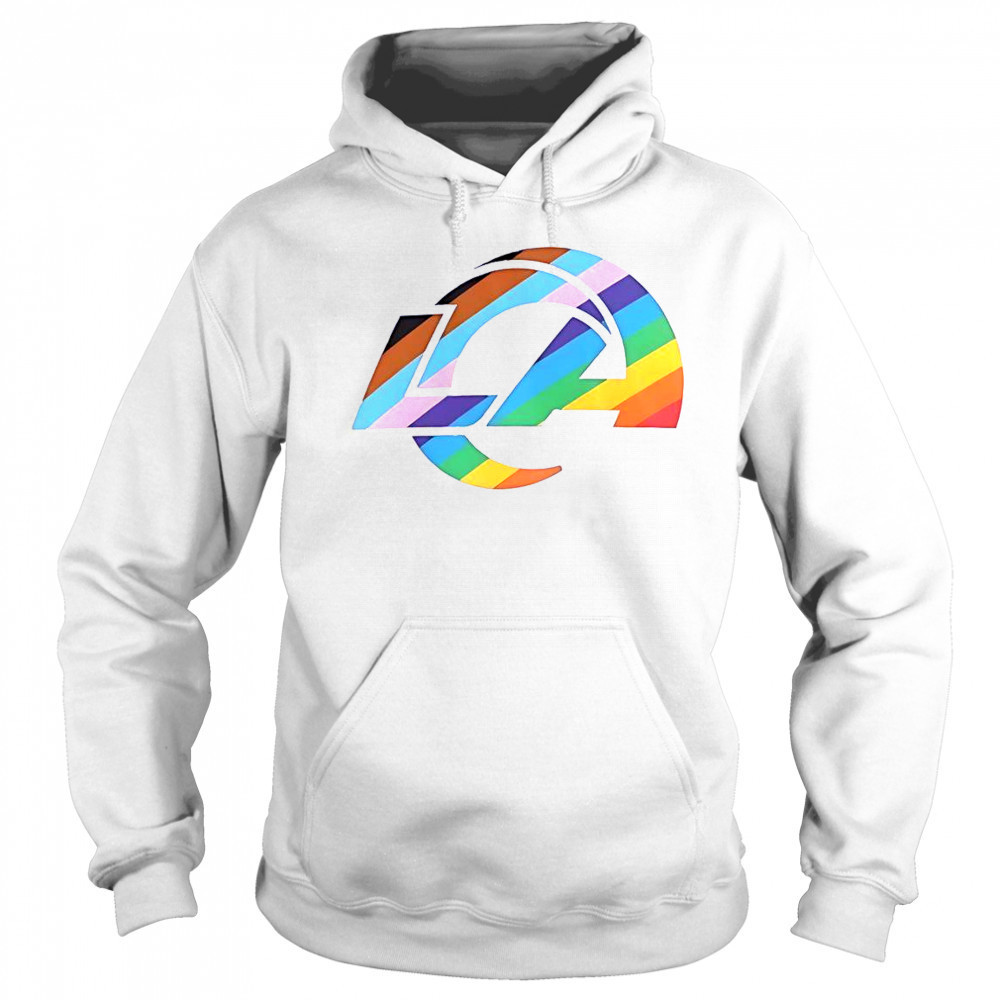 Los Angeles Rams Logo Pride T-Shirt Sweatshirt