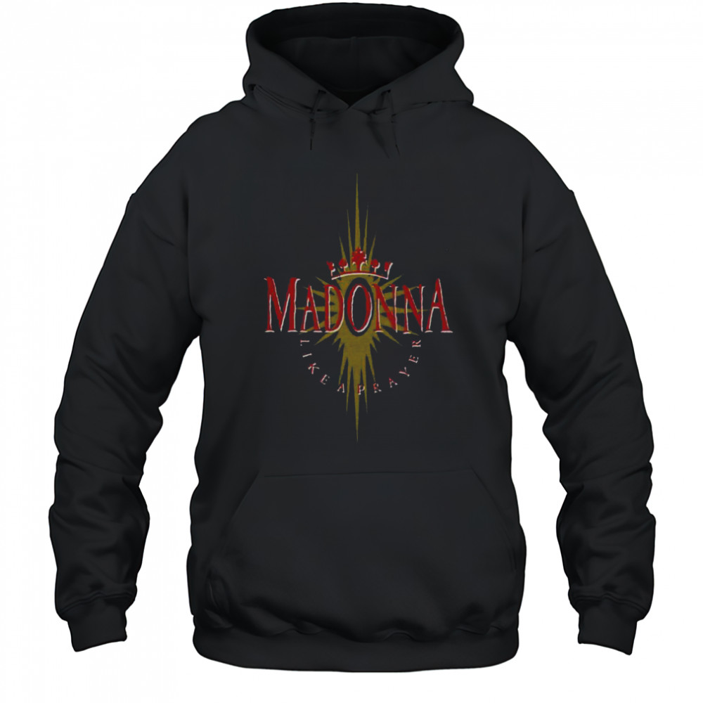 Madonna Like a Prayer Album Cover T Shirt Hoodie