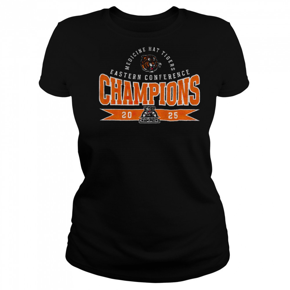 Medicine Hat Tigers 2025 WHL Eastern Conference Champions shirt Women's T-shirt