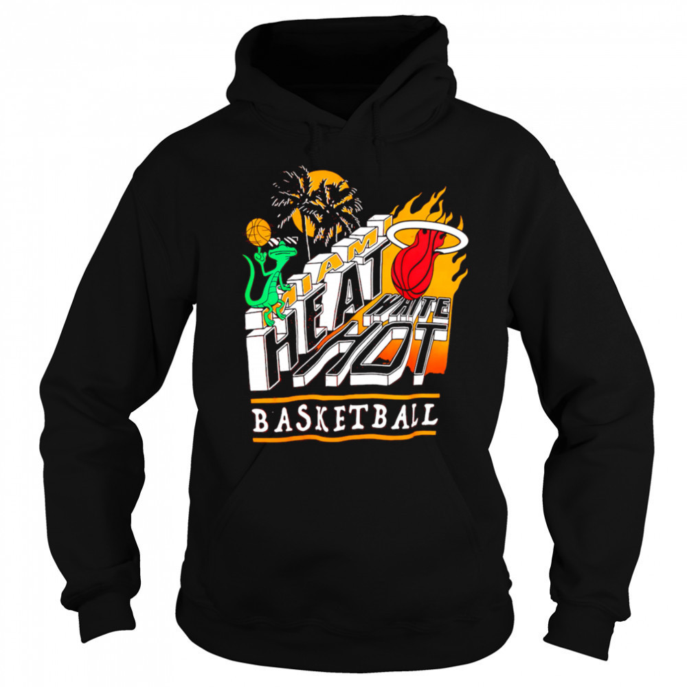 Miami Heat White Hot Vintage shirt Sweatshirt