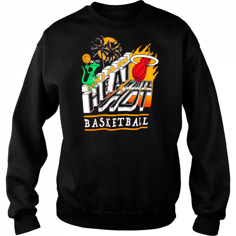 Miami Heat White Hot Vintage shirt Hoodie