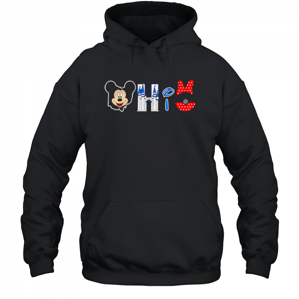 Mickey Mouse Ohio shirt Hoodie