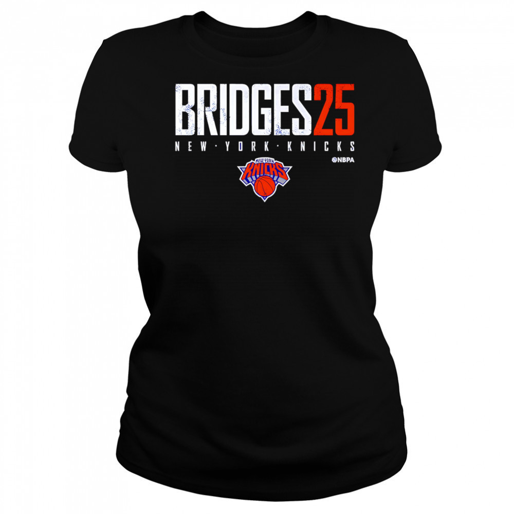Mikal Bridges 25 New York Knicks shirt Women's T-shirt
