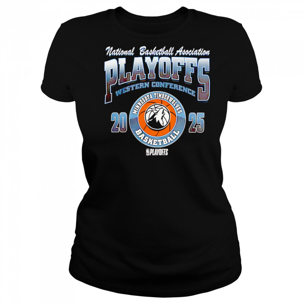 Minnesota Timberwolves 2025 Playoff Participant Franklin shirt Women's T-shirt