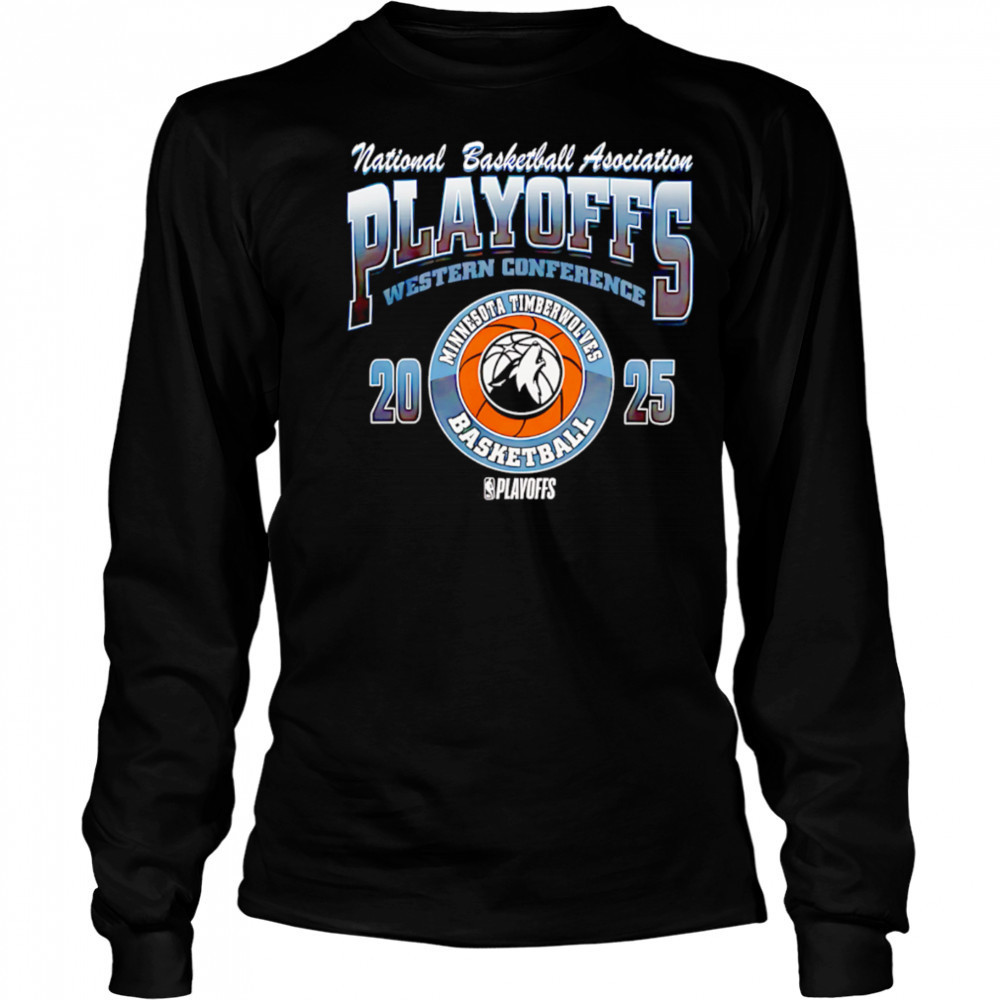 Minnesota Timberwolves 2025 Playoff Participant Franklin shirt Long Sleeved