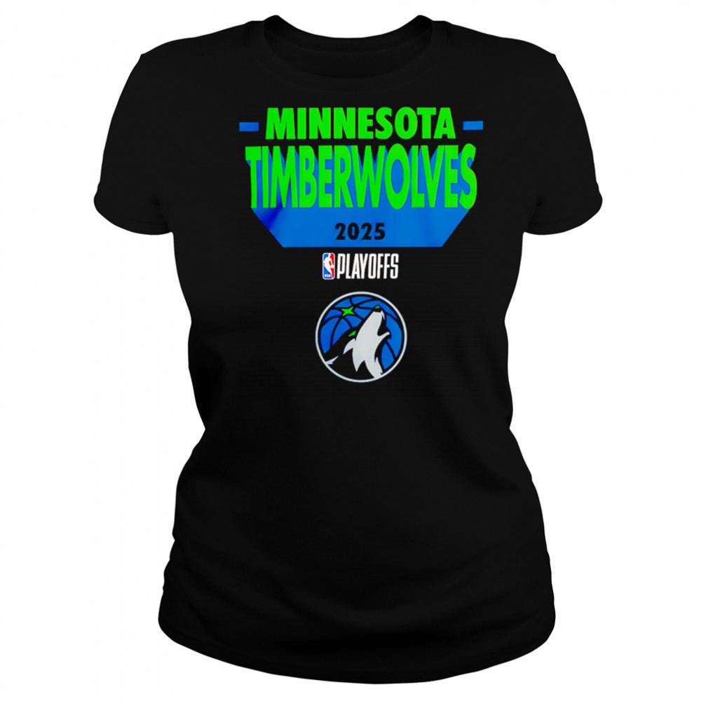 Minnesota Timberwolves 2025 Playoff Participant NBA Playoff shirt Women's T-shirt