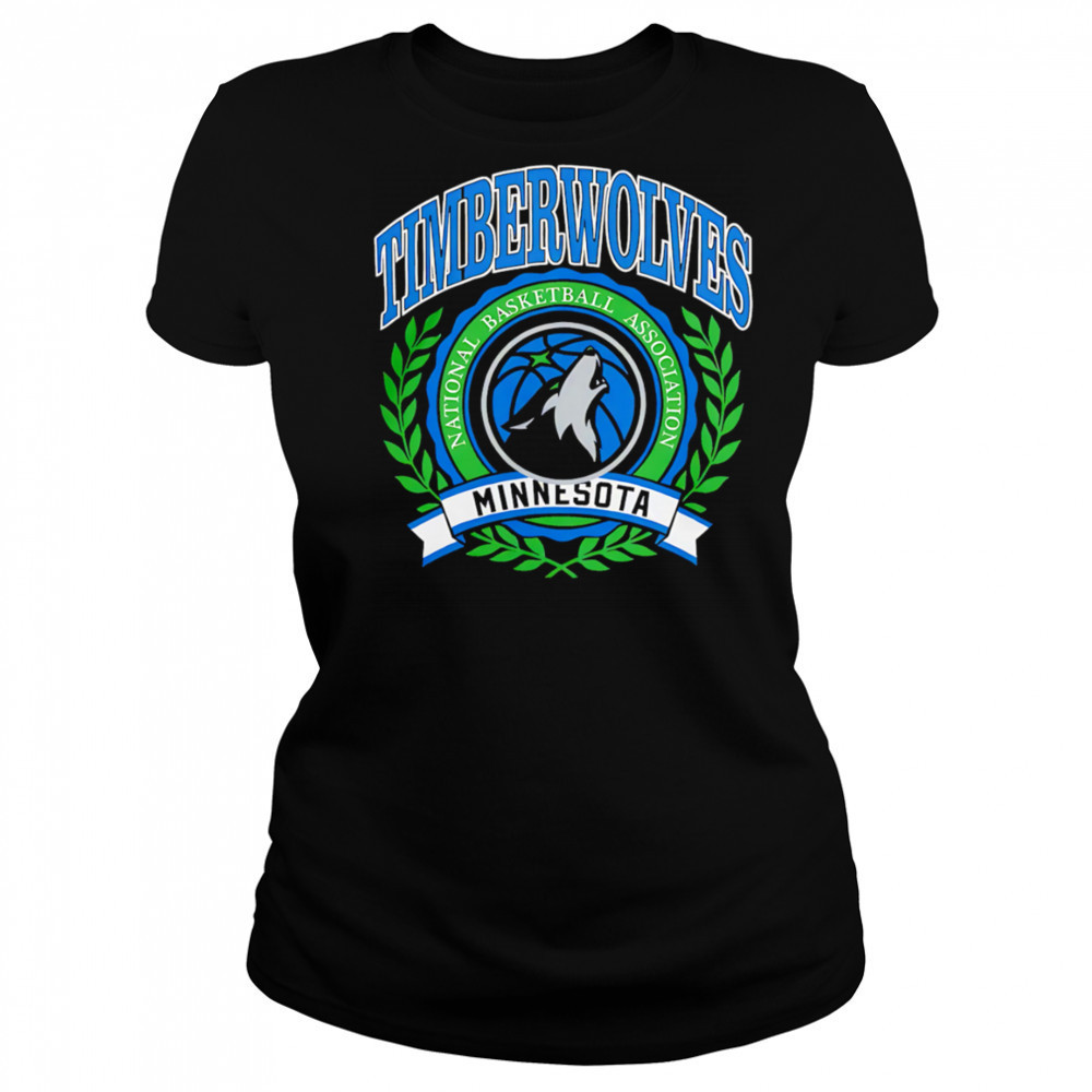 Minnesota Timberwolves Crest logo playoff 2025 shirt Women's T-shirt