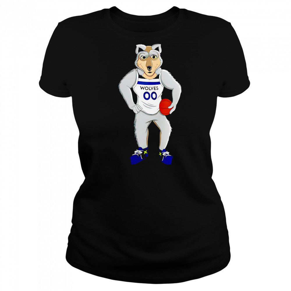 Minnesota Timberwolves mascot shirt Women's T-shirt