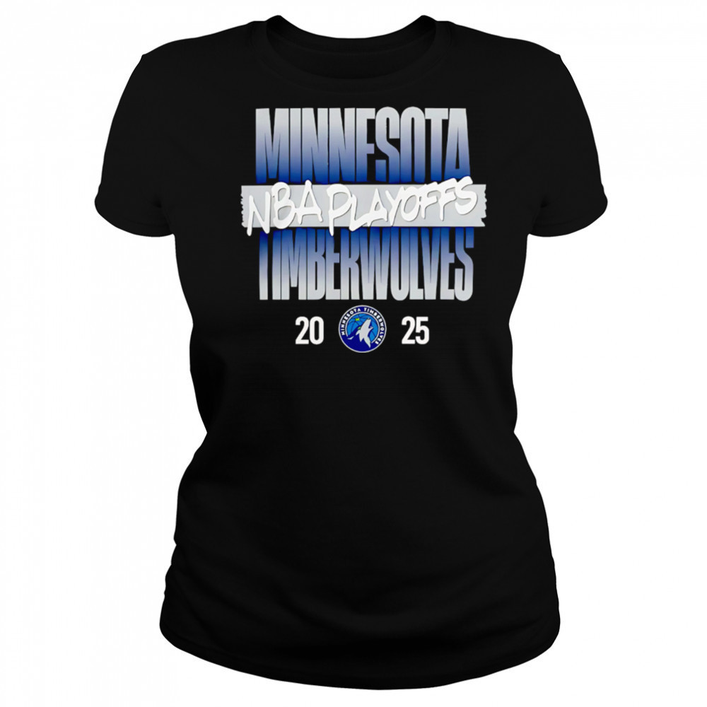 Minnesota Timberwolves NBA Playoffs 2025 simple shirt Women's T-shirt
