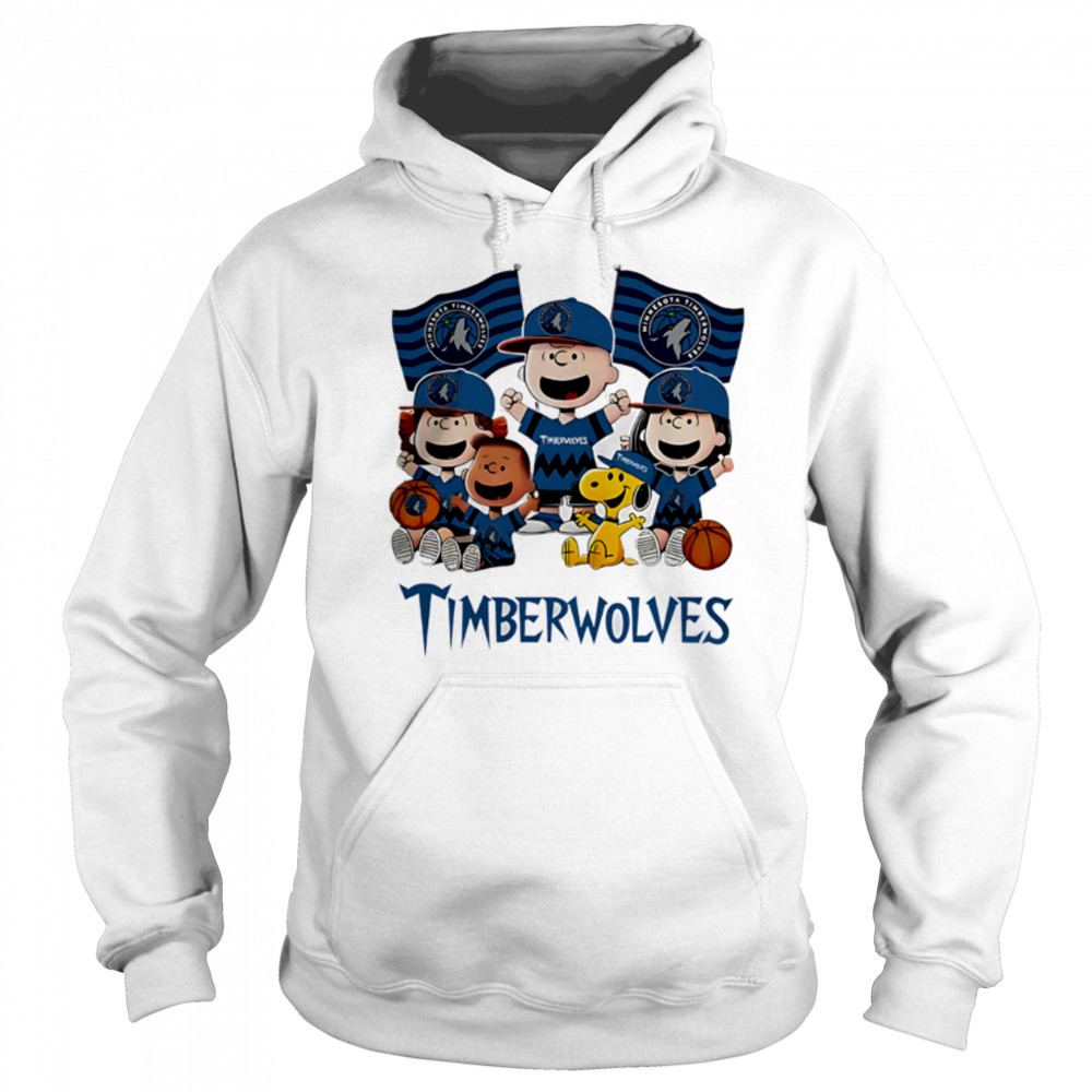 Minnesota Timberwolves Snoopy And Friends funny cartoon shirt Sweatshirt