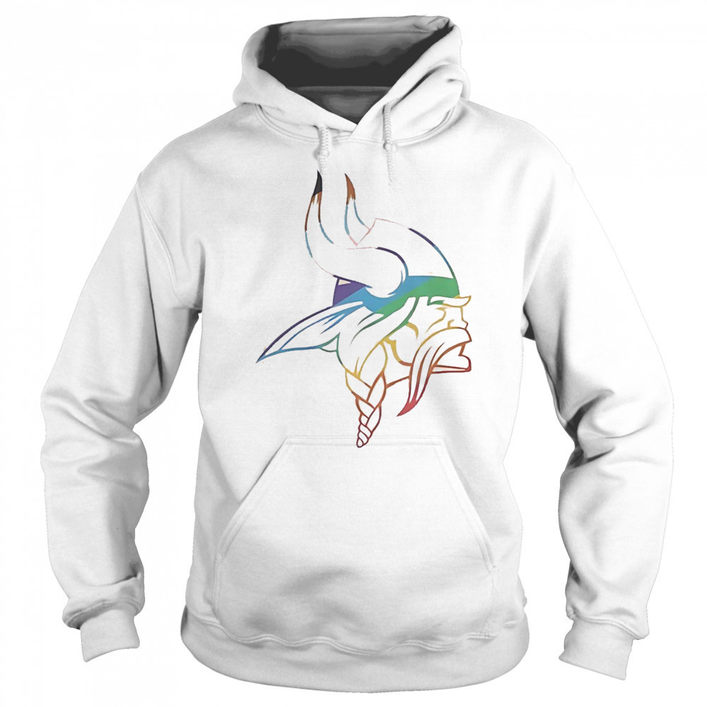Minnesota Vikings Logo Pride T-Shirt Sweatshirt