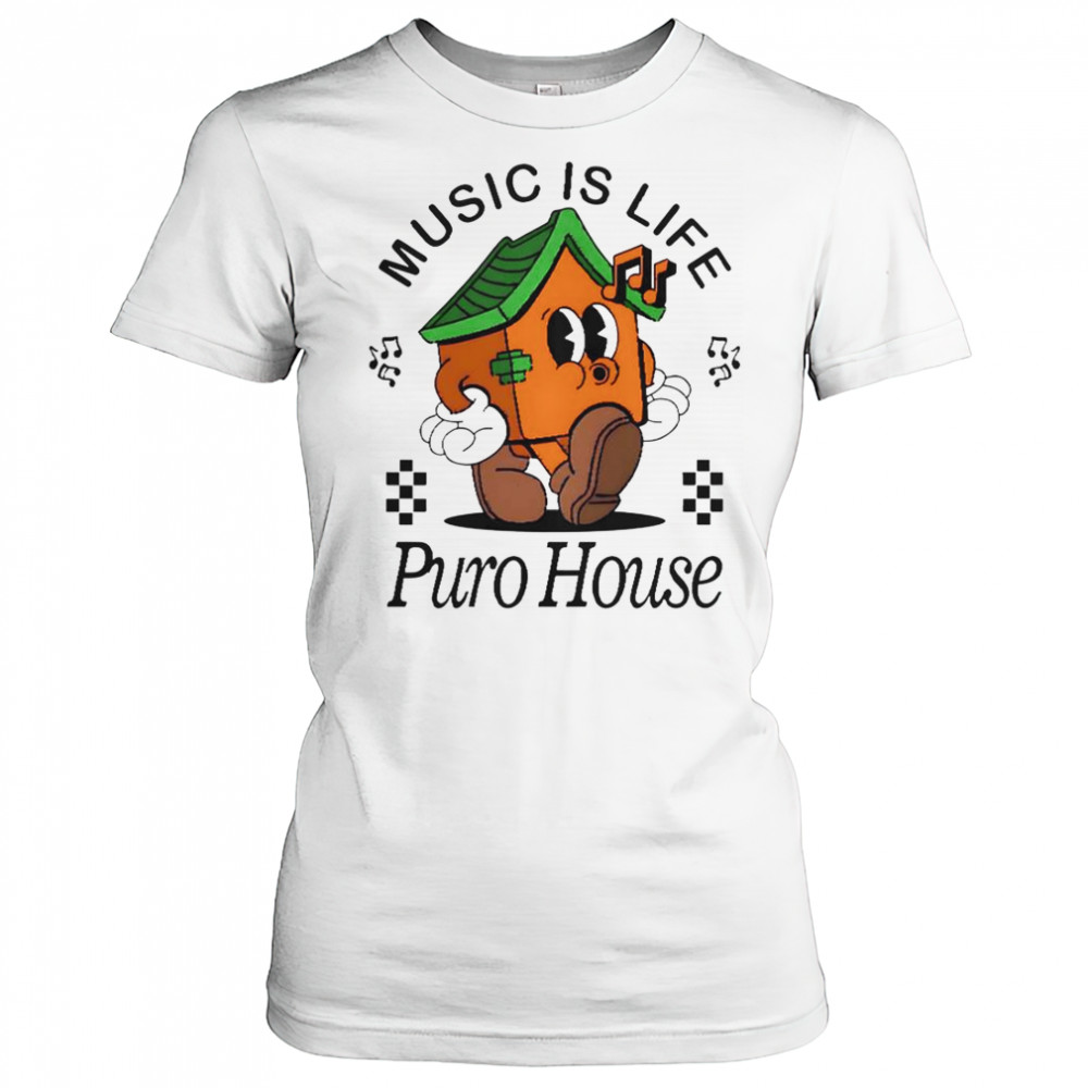 Music Is Life Puro House Cream T-Shirt Women's T-shirt