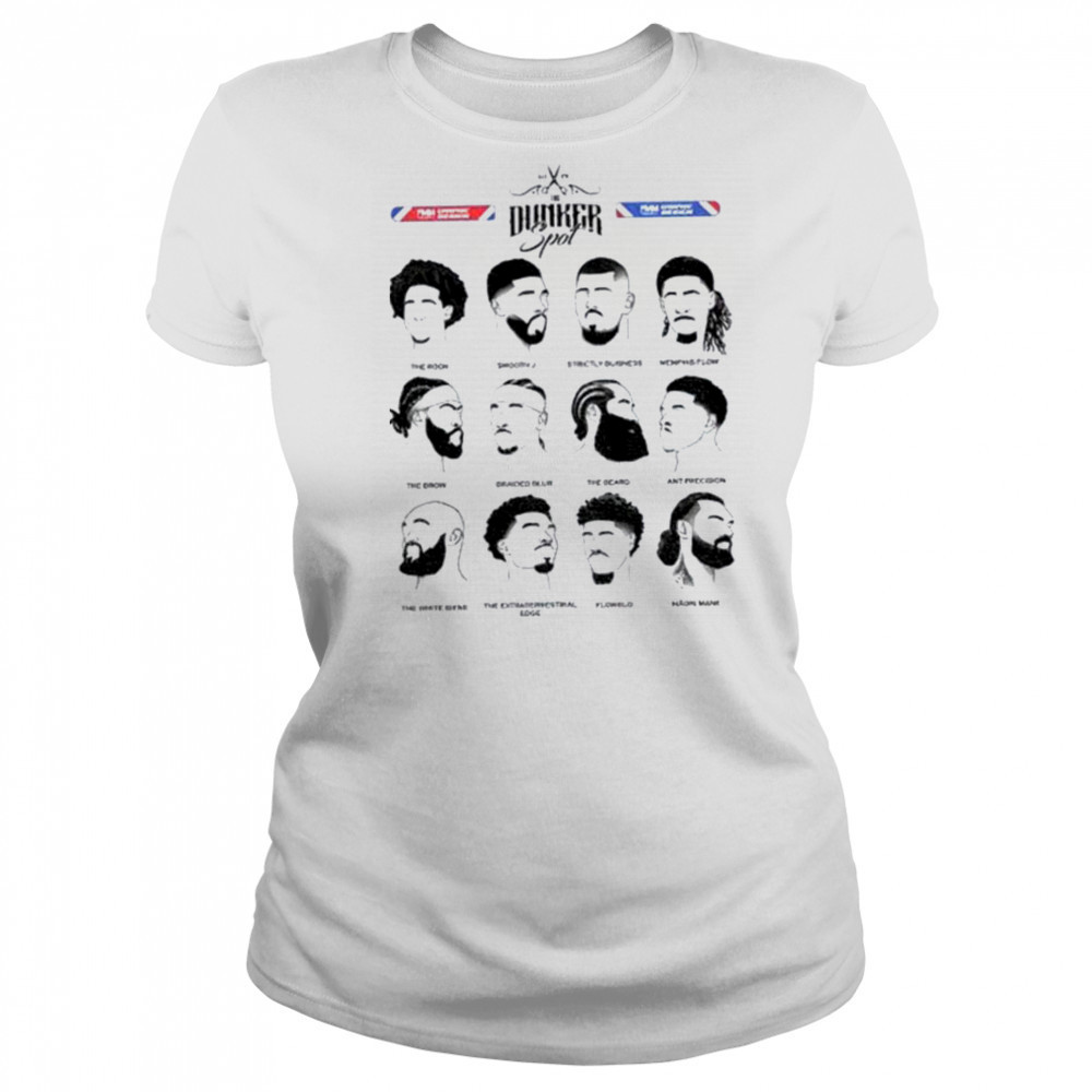 NBA Barbershop Digital Illustration shirt Women's T-shirt