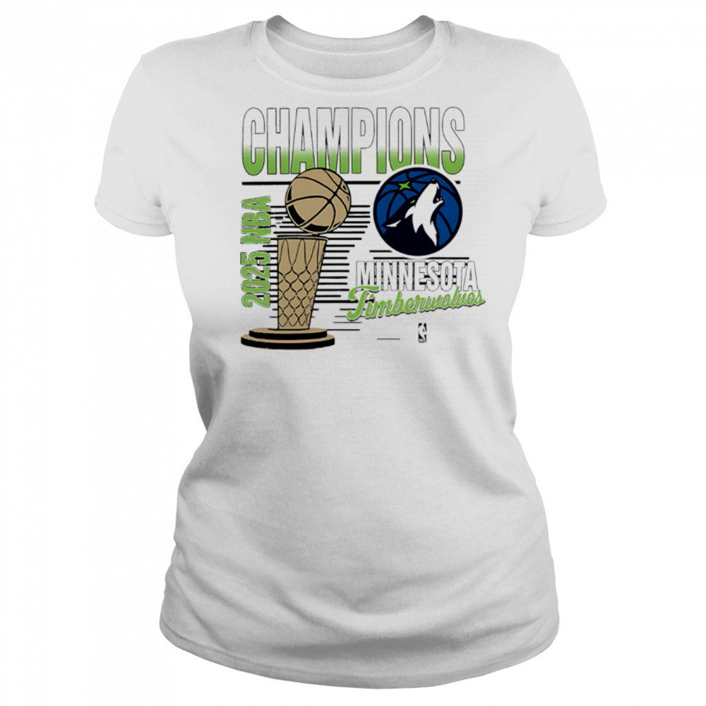 Nba Minnesota Timberwolves 2025 Champions ’47 Franklin shirt Women's T-shirt