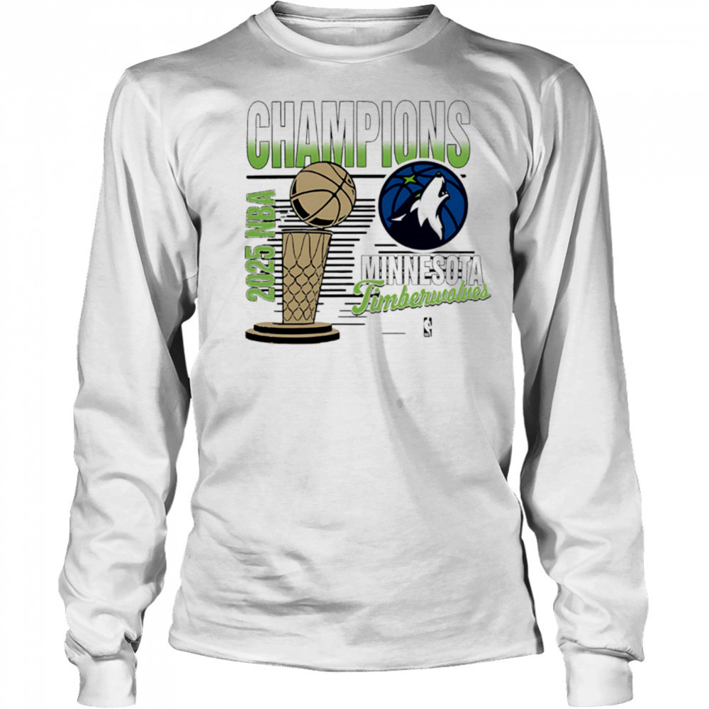 Nba Minnesota Timberwolves 2025 Champions ’47 Franklin shirt Long Sleeved