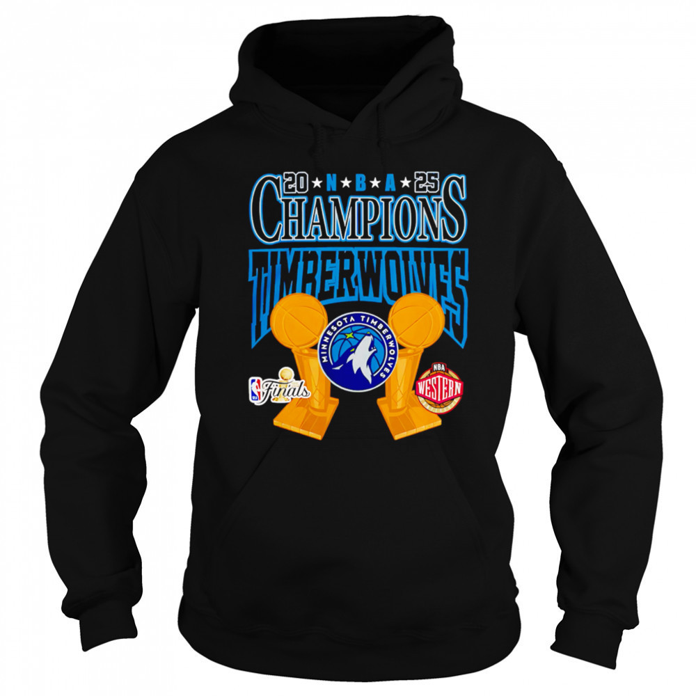 NBA Minnesota Timberwolves Big Champions 2025 shirt Sweatshirt