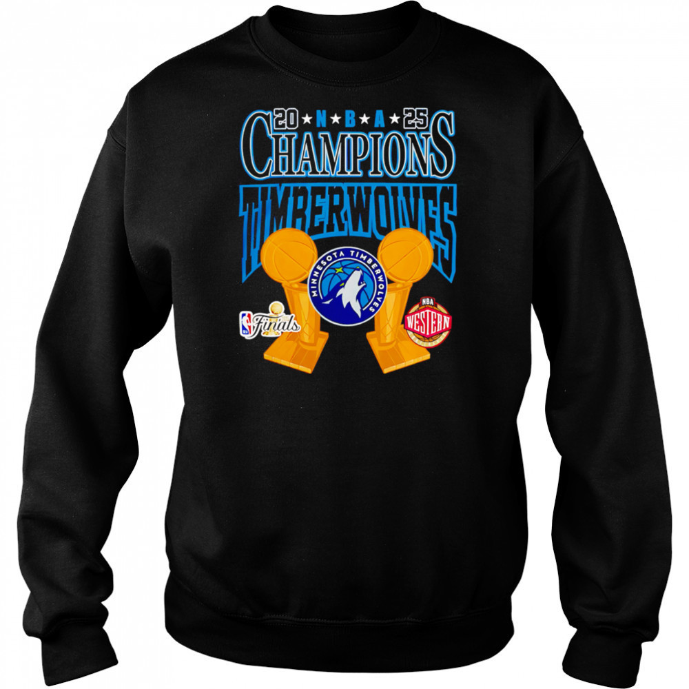 NBA Minnesota Timberwolves Big Champions 2025 shirt Hoodie