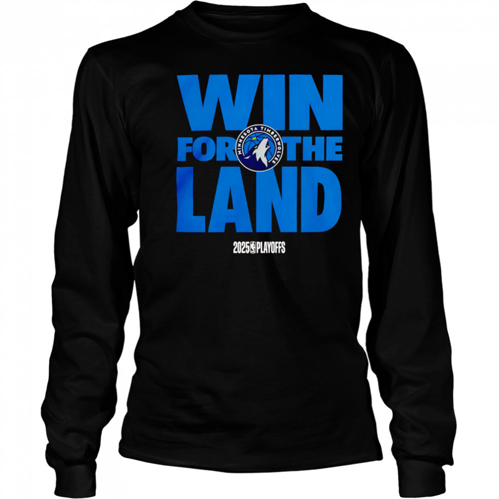Nba Win For The Boroughs 2025 Playoffs Minnesota Timberwolves shirt Long Sleeved