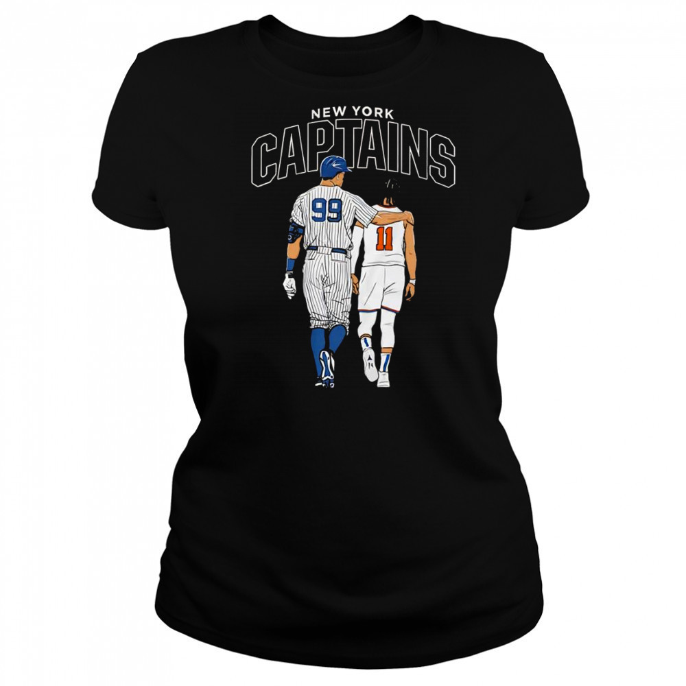 New York Captains Aaron Judge and Jalen Brunson shirt Women's T-shirt