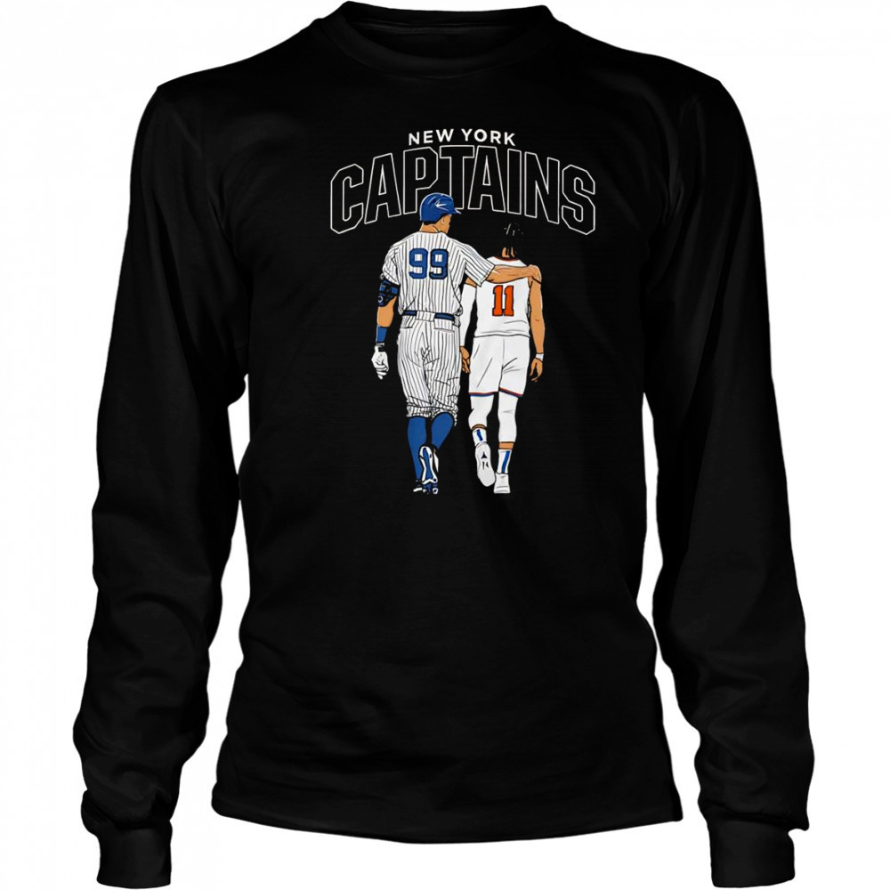 New York Captains Aaron Judge and Jalen Brunson shirt Long Sleeved