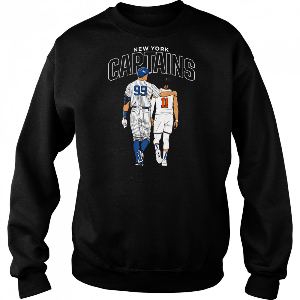 New York Captains Aaron Judge and Jalen Brunson shirt Hoodie